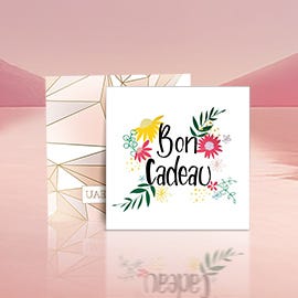 Etiquettes et bons cadeaux printemps-été