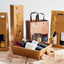 Emballage bouteille et gourmet