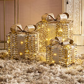 Décorations électriques de Noël