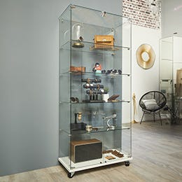 Vitrines d'exposition