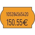Etiquette Meto format 32x19mm fluo orange standard - par 10000