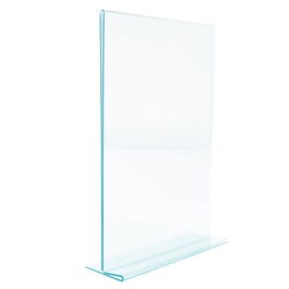 Porte visuel A4 vertical glass look imitation aspect verre Porte visuel A4 vertical glass look imitation aspect verre