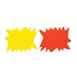 Eclaté jaune/orange double face 32x24cm - par 25 Eclaté jaune/orange double face 32x24cm - par 25