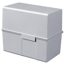 Boite fiches gris 16.5x19.5x7cm Boite fiches gris 16.5x19.5x7cm