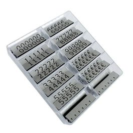 Coffret prix 1cm argent écriture noir Coffret prix 1cm argent écriture noir