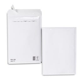 Enveloppe bulle kraft blanche 25x35cm - par 100 Enveloppe bulle kraft blanche 25x35cm - par 100