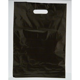 Sac poignée découpée pois or bd 34x4/4x48cm - par 300 Sac poignée découpée pois or bd 34x4/4x48cm - par 300