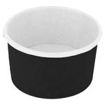 Pot à glace en carton Black Edition 70ml Ø6,5x3,9cm - par 2000