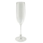 Flûte champagne réutilisable polycarbonate transparent 15cl Ø5,2x23cm - par 24