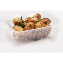 Barquette charcutière translucide froid 375g 9x13,8x5cm - par 250 Barquette charcutière translucide froid 375g 9x13,8x5cm - par 250
