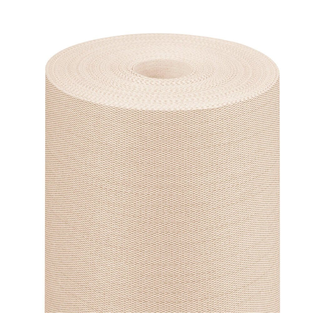 Nappe en rouleau intissé effet tissu crème 1,20x25m - par 1 - RETIF