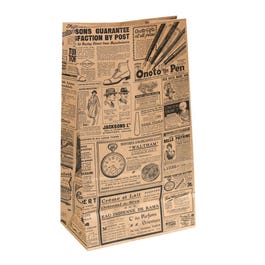 Sac kraft SOS Times 25+15x43,5cm - par 250 Sac kraft SOS Times 25+15x43,5cm - par 250