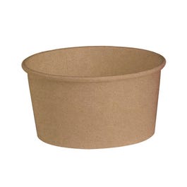 Saladier carton kraft 900ml Ø15x7.5cm - par 45 Saladier carton kraft 900ml Ø15x7.5cm - par 45