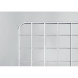 Grille double cadre 100x80cm - blanc Grille double cadre 100x80cm - blanc