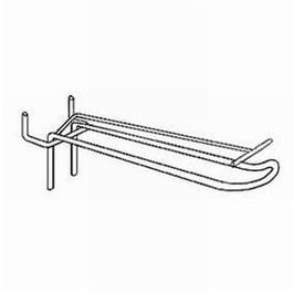 Broche double fil long. 30cm + tige T chromée - par 10 Broche double fil long. 30cm + tige T chromée - par 10