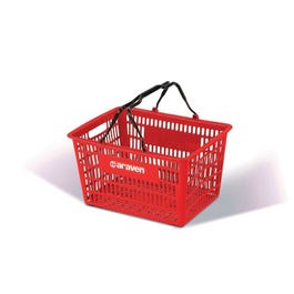 Panier libre service 22L rouge Panier libre service 22L rouge