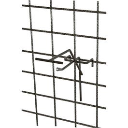 Broche simple fil + T L10cm + embout - gris martelé - par 20 Broche simple fil + T L10cm + embout - gris martelé - par 20