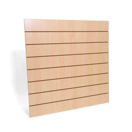 Panneau rainuré R15 L120xH120cm épaisseur 18mm - érable Panneau rainuré R15 L120xH120cm épaisseur 18mm - érable