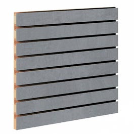 Panneau rainuré R15 L120xH120cm épaisseur 18mm - décor béton Panneau rainuré R15 L120xH120cm épaisseur 18mm - décor béton