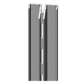 Montant crémaillère centrale L240cm Alias - aluminium Montant crémaillère centrale L240cm Alias - aluminium