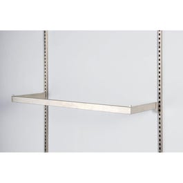 Guidon penderie 90cm nickel brossé tube 38x13mm pour système Alias & Queen Vogue Guidon penderie 90cm nickel brossé tube 38x13mm pour système Alias & Queen Vogue