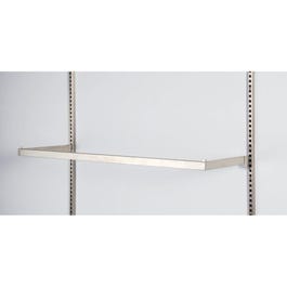Guidon penderie 120cm nickel brossé tube 38x13mm pour système Alias & Queen Vogu Guidon penderie 120cm nickel brossé tube 38x13mm pour système Alias & Queen Vogu