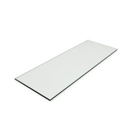 Tablette verre clair trempé 688X250X8mm Tablette verre clair trempé 688X250X8mm