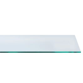 Tablette verre clair trempé 988x300x8mm Tablette verre clair trempé 988x300x8mm