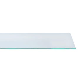 Tablette verre clair trempé 59,7x20cm épaisseur 8mm Tablette verre clair trempé 59,7x20cm épaisseur 8mm