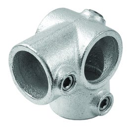 Joint Urban angle 4 directions pour tube Ø34,5mm - zingué Joint Urban angle 4 directions pour tube Ø34,5mm - zingué