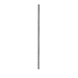 Montant H203x6cm blanc 9003 Montant H203x6cm blanc 9003