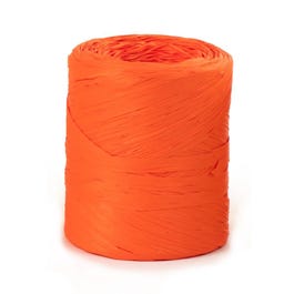 Raphia synthétique mandarine 15mmx200 m Raphia synthétique mandarine 15mmx200 m