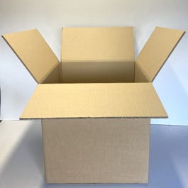 Caisse américaine d'expédition double cannelure brune 40x40x40cm - par 10 Caisse américaine d'expédition double cannelure brune 40x40x40cm - par 10