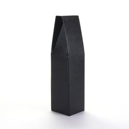 Boîte 1 bouteille noir 9x9x37cm - par 10 Boîte 1 bouteille noir 9x9x37cm - par 10