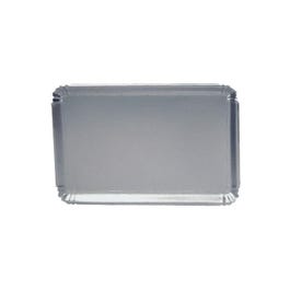 Plateau traiteur argent 19x28cm - par 25 Plateau traiteur argent 19x28cm - par 25