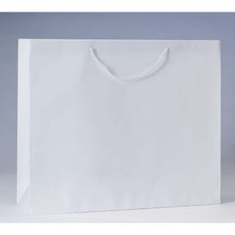 Sac Luxe pelliculé blanc 53x14x44cm - par 12