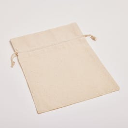 Sachet coton brut L 17 x H 24 cm - par 10 Sachet coton brut L 17 x H 24 cm - par 10
