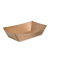 Barquette Kraft 300ml 16x12x3,2cm - par 250 Barquette Kraft 300ml 16x12x3,2cm - par 250