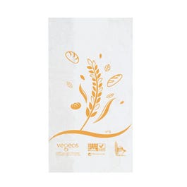 Sacs liasses pains coupés N°5 déco beige 23x42+4cm - par 200 Sacs liasses pains coupés N°5 déco beige 23x42+4cm - par 200