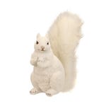 Ecureuil blanc 12,5x10x18,5cm