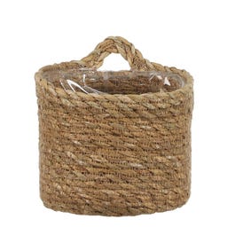 Paniers fibre végétale à suspendre Ø12 x H12cm + Ø14 x H14cm + Ø16 x H16cm Paniers fibre végétale à suspendre Ø12 x H12cm + Ø14 x H14cm + Ø16 x H16cm