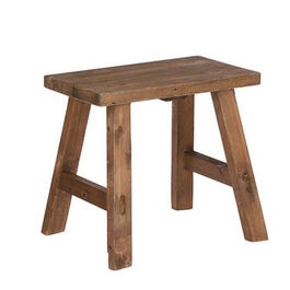 Tabouret en bois recyclé 38x28x34cm Tabouret en bois recyclé 38x28x34cm