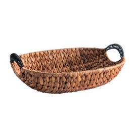Panier à anses naturel ovale L37xP29xH13cm Panier à anses naturel ovale L37xP29xH13cm