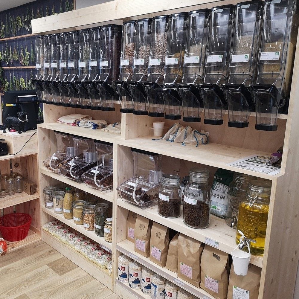 Distributeur d'aliments en vrac