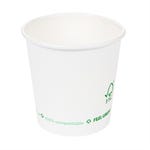 Gobelet boisson chaude Feel Green 100% compost carton blanc