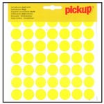 Etiquette autocollante 19mm vinyl jaune