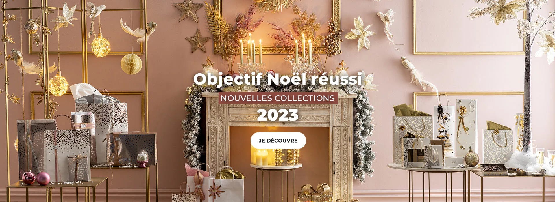 Découvrez nos nouvelles collections de décoration et d'emballages de Noël 2023 